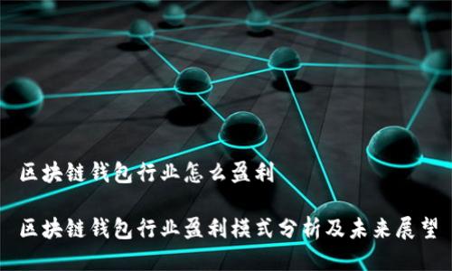 区块链钱包行业怎么盈利

区块链钱包行业盈利模式分析及未来展望