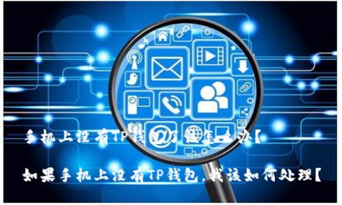 手机上没有TP钱包了该怎么办？

如果手机上没有TP钱包，我该如何处理？